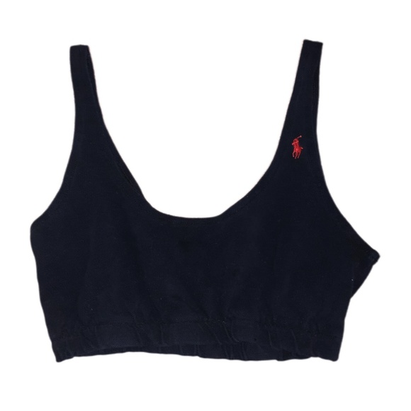 NWOT⚡️Urban Outfitters Upcycled Cropped Polo Tank - Picture 2 of 4